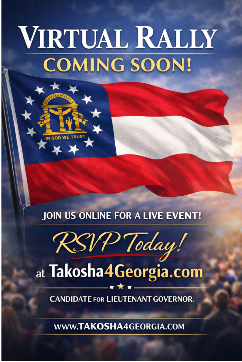 Virtual Rally Coming Soon: You Must RSVP for updates!